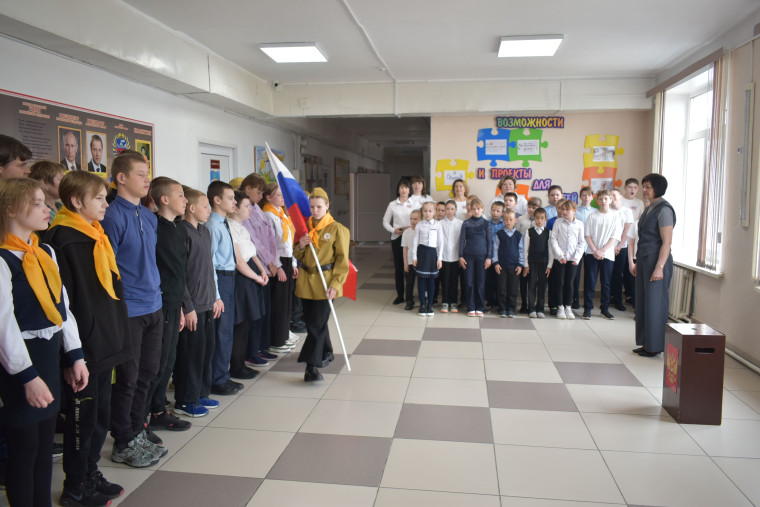 Посвящение в волонтёры.